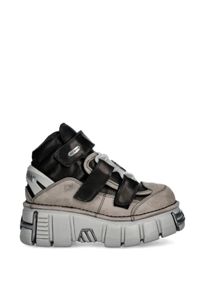 NEW ROCK Alaska Perla, Itali Negro, Tower platform sneakers - Neutrals
