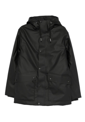 Rains Nome hooded waterproof jacket - Black