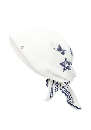 Maison Michel Ines bandana - White
