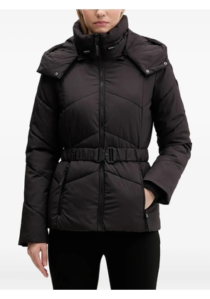 Desigual zip-fastening padded jacket - Black