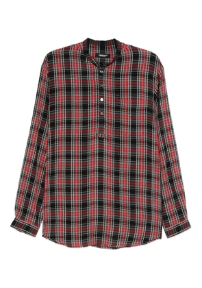 Undercover check-pattern shirt - Red
