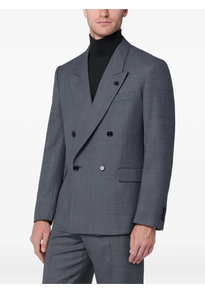 Lardini double-breasted blazer - Grey