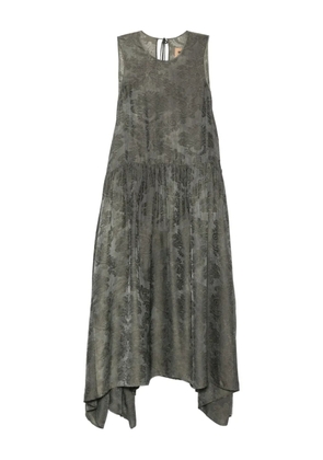 Uma Wang floral-print sleeveless dress - Green