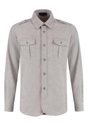 Sease checked shirt jacket - Neutrals
