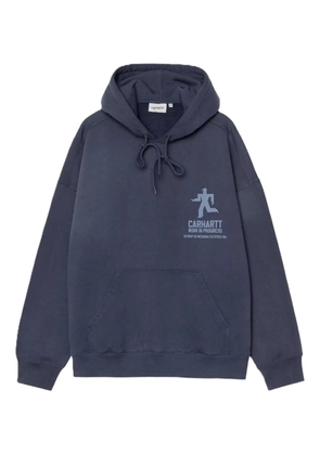 Carhartt WIP Distance graphic hoodie - Blue
