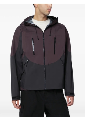 PURPLE MOUNTAIN OBSERVATORY Anvil shell zip-up jacket - Black