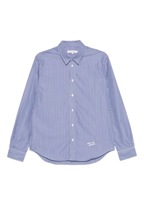 Maison Kitsuné striped shirt - Blue