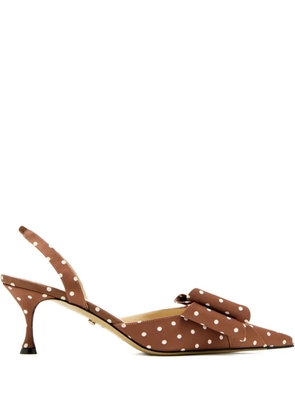 MACH & MACH 65mm Le Cadeau pumps - Brown