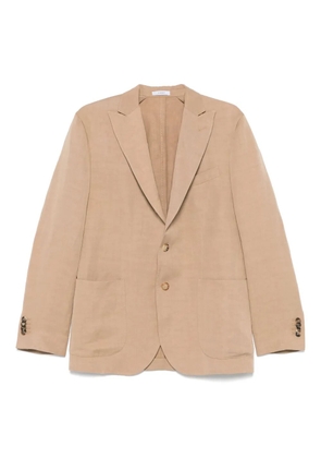 Boglioli single-breasted blazer - Brown