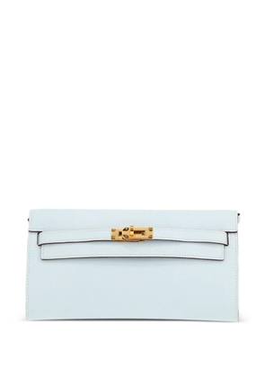 Hermès Pre-Owned 2020 Kelly To Go epsom-leather clutch bag - Blue