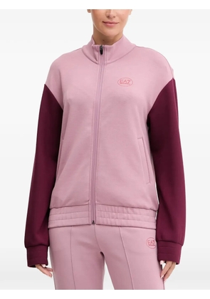 Ea7 Emporio Armani Tennis Pro zip-up logo tracksuit - Pink