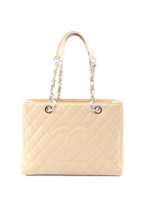 CHANEL Pre-Owned 2010-2011 quilted shoulder bag - Neutrals