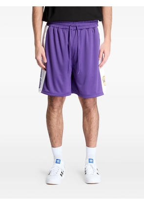 NEW ERA CAP LA Lakers NBA graphic mesh shorts - Purple