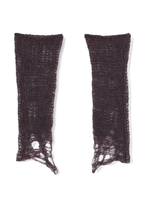 Cortana knitted gloves - Purple