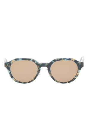 Thom Browne Eyewear oval-frame sunglasses - Blue