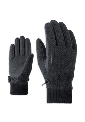 ZIENER ribbed-cuff gloves - Black