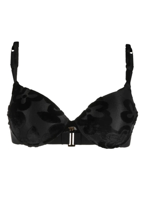 TOM FORD floral-print underwire bra - Black