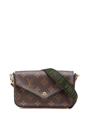 Louis Vuitton Pre-Owned 2021-2025 Monogram Felicie Strap And Go crossbody bag - Brown