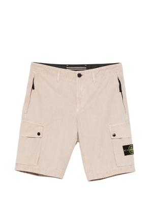 Stone Island cargo-pocket shorts - Neutrals