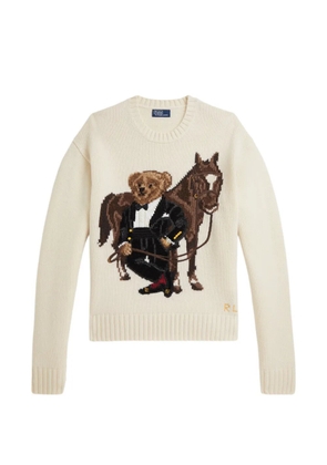 Polo Ralph Lauren animal intarsia sweater - Neutrals