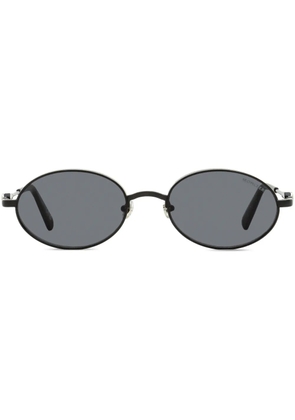 Moncler Eyewear Tatou oval-frame sunglasses - Black