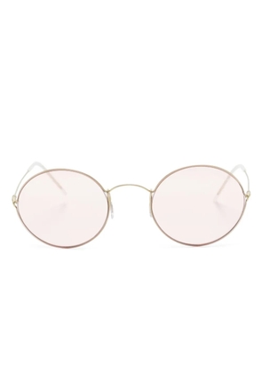 Giorgio Armani round-frame tinted sunglasses - Gold