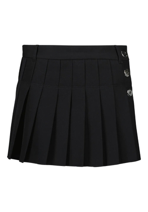 Rabanne pleated mini skirt - Black