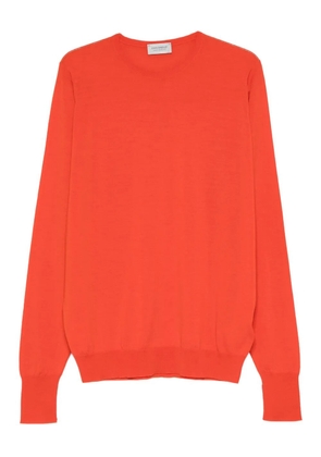 John Smedley Marcus crew-neck sweater - Orange