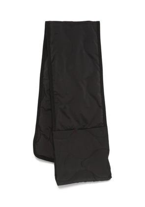 Snow Peak quilted scarf - Black