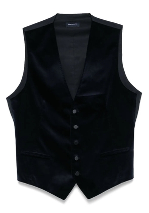 Tagliatore cotton waistcoat - Blue
