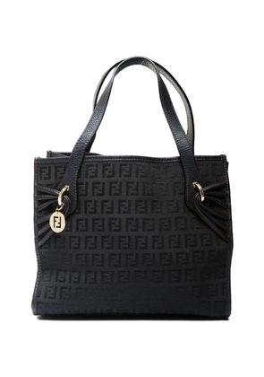 Fendi Pre-Owned 2000-2015 Zucchino canvas tote bag - Black