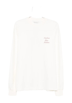 Drôle De Monsieur long-sleeve T-shirt - White