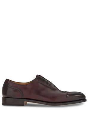 Ferragamo leather Oxford shoes - Brown