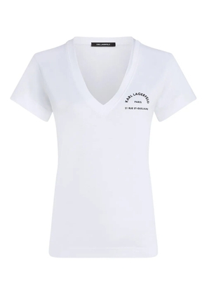 Karl Lagerfeld Rue St-Guillaume T-shirt - White