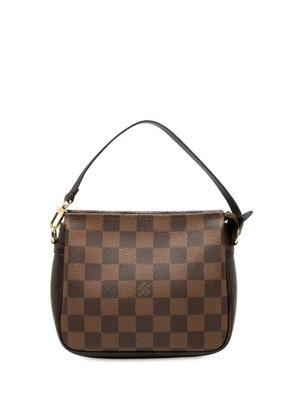 Louis Vuitton Pre-Owned 1998 Damier Ebene Trousse Pochette handbag - Brown