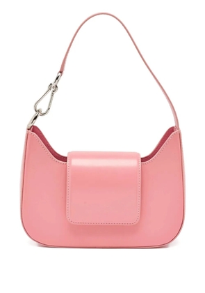 Lancel Vintage Sixtine leather flap shoulder bag - Pink