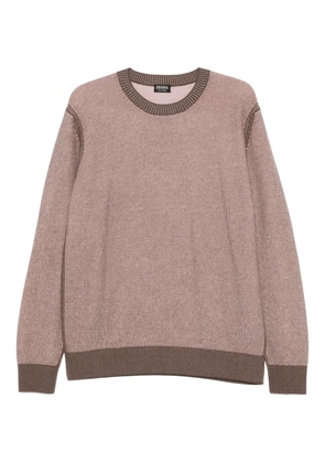 Zegna cashmere crew-neck sweater - Pink