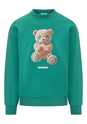 BARROW print sweatshirt - Green