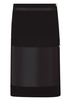 Proenza Schouler semi-sheer chiffon skirt - Black