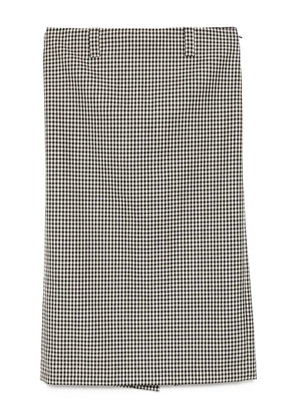 Miu Miu Pre-Owned 2022 skirt - Neutrals