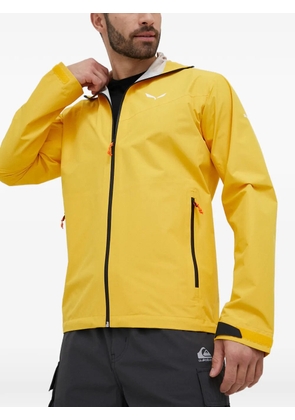 Salewa hooded zip jacket - Yellow
