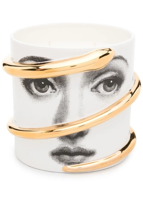 Fornasetti Poco Dopo scented candle (1020g) - White