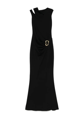 MOOS STUDIO cut out-detail maxi dress - Black