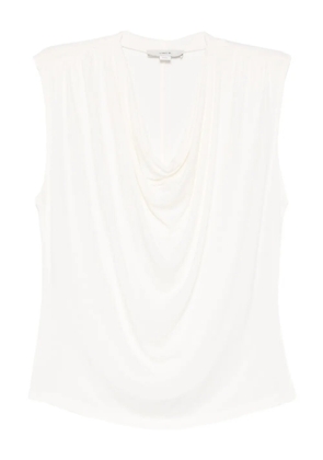 Vince cowl-neck sleeveless top - White