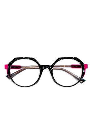 Etnia Barcelona Trastamara geometric-frame glasses - Black