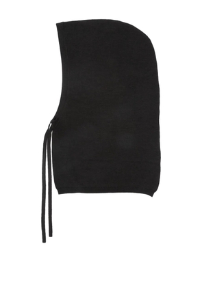 P.A.R.O.S.H. fine-knit balaclava - Black