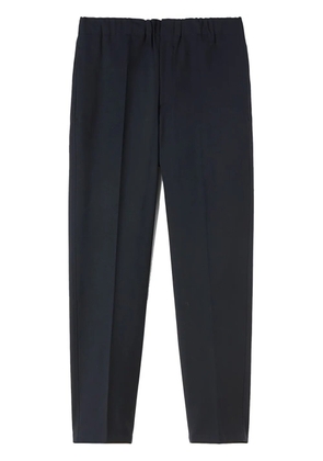 Jil Sander wool tapered trousers - Blue