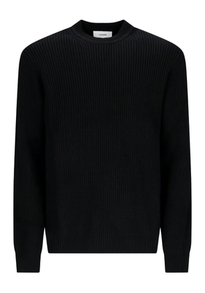 Tagliatore ribbed crew-neck sweater - Black
