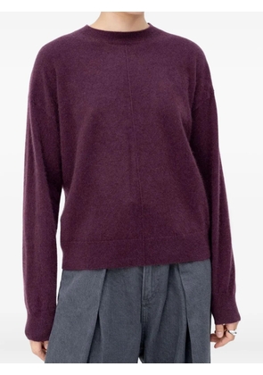 BOSS crew-neck sweater - Purple