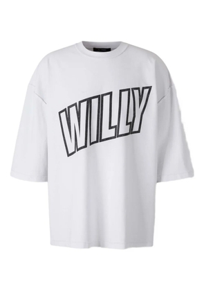 Willy Chavarria cotton T-shirt - White